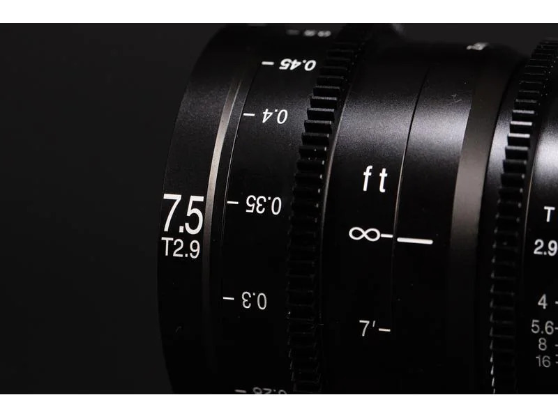 Venus Optic Festbrennweite 7.5 mm T2.9 Zero-D S35 Cine Lens – X-Mount