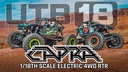 Axial Rock Crawler UTB18 Capra 4WD, Schwarz 1:18, RTR