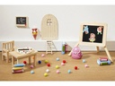 HobbyFun Mini-Utensilien Schulltafel Set