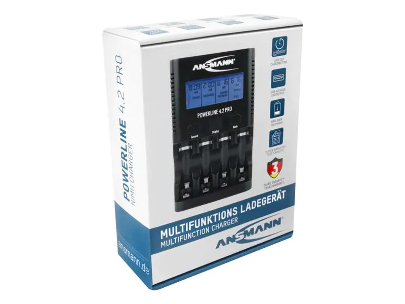 Ansmann Ladegerät Powerline 4.2 Pro