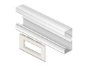 Delock Delock Easy 45 Modulträger für Geräteeinbaukanal 130 x 80 mm