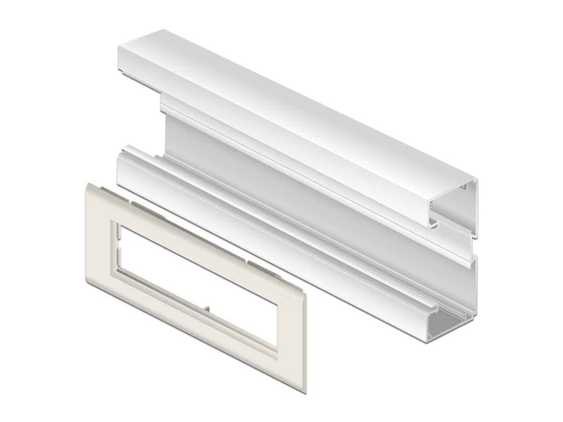 Delock Delock Easy 45 Modulträger für Geräteeinbaukanal 175 x 80 mm