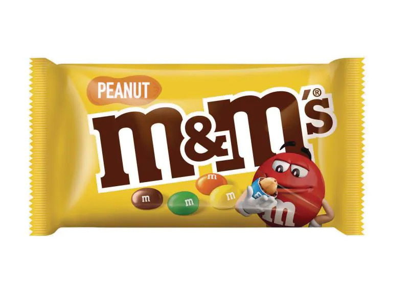 M&amp;Ms Peanut 24 x 45 g