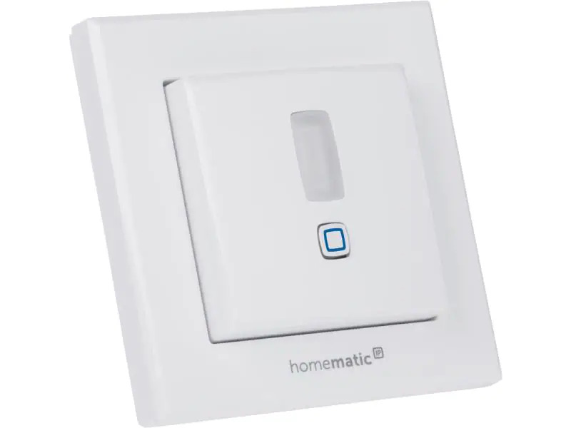 Homematic IP Smart Home Funk-Bewegungsmelder im WM55 Rahmen