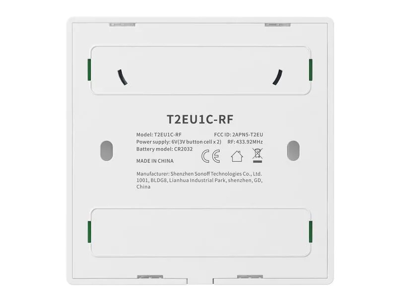 SONOFF RF-Lichtschalter T2EU1C-RF