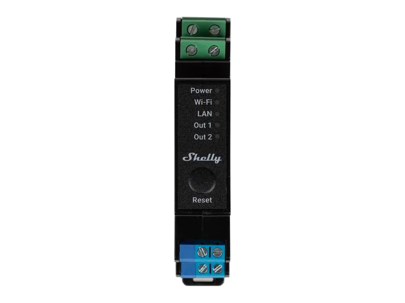 Shelly WLAN-Schaltaktor Shelly Pro 2PM mit Leistungsmessung