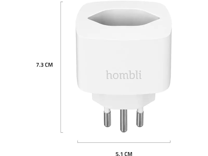 hombli Smart Socket CH, Weiss, 3er-Set