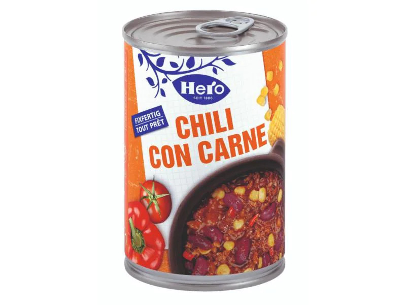 Hero Chili con Carne 6 x 430 g