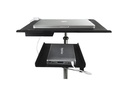 Tether Tools Aero Utility Tray mit Verbindungsarm, Schwarz
