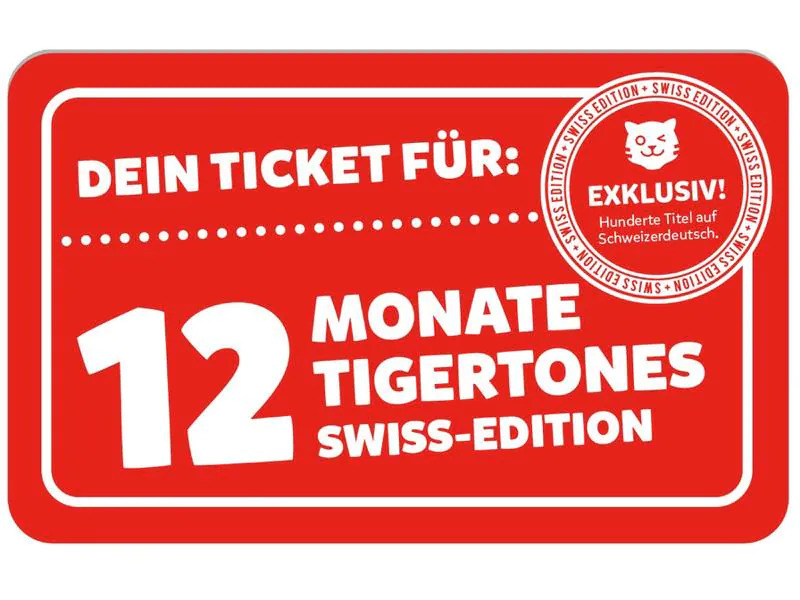Tigermedia tigertones – Ticket Swiss Edition 12 Monate