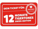 Tigermedia tigertones – Ticket Swiss Edition 12 Monate