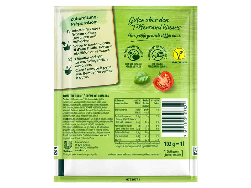 Knorr Tomaten Suppe 102 g