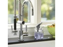 Simplehuman Seifenspender 444 ml, Silber/Transparent
