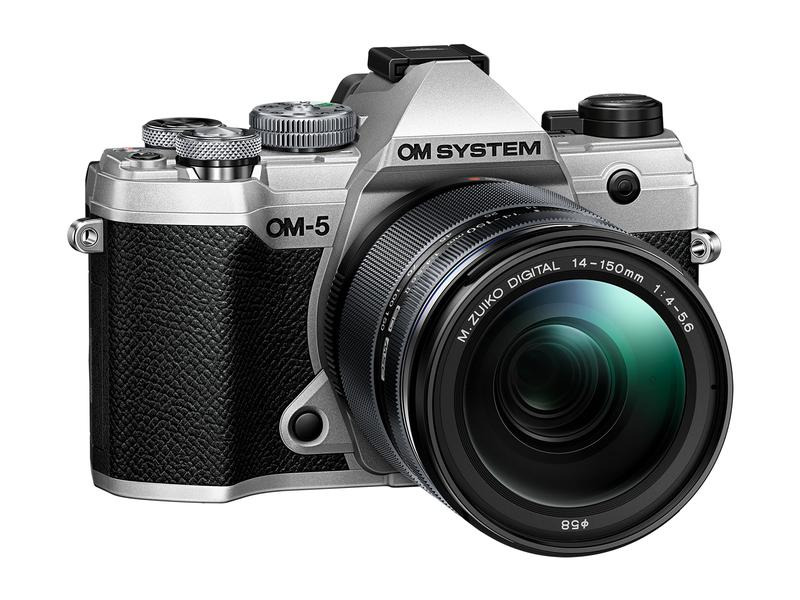 OM-System Fotokamera OM-5 M.Zuiko ED 14-150mm F/4-5.6 II Silber