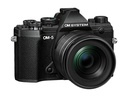 OM-System Fotokamera OM-5 M.Zuiko Digital ED 12-45mm F/4 PRO Schwarz