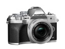 OM-System Fotokamera E-M10 Mark IV Kit 14-42 Silber