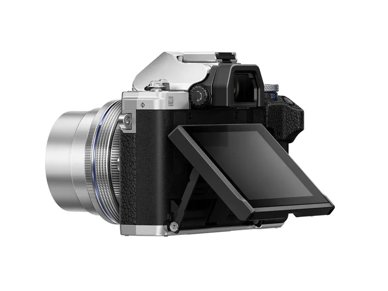 OM-System Fotokamera E-M10 Mark IV Kit 14-42 Silber