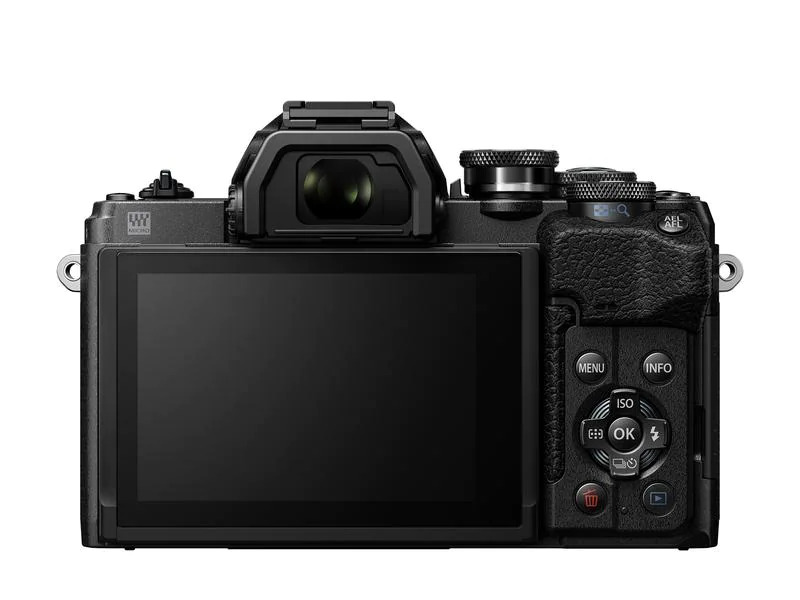 OM-System Fotokamera E-M10 Mark IV Body Schwarz
