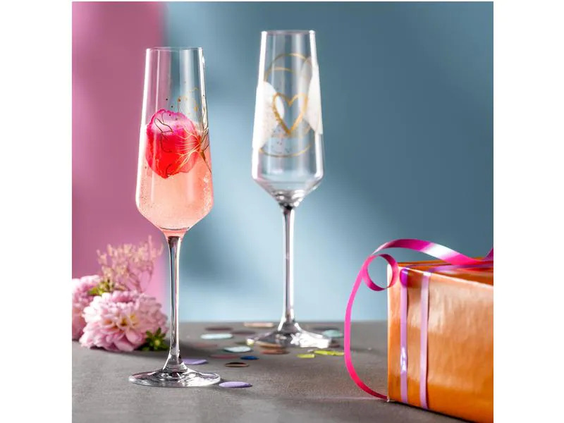 Leonardo Sektglas Presente 220 ml, 1 Stück, Transparent