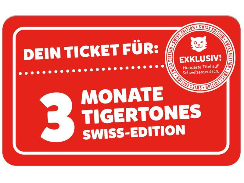 Tigermedia tigertones – Ticket Swiss Edition 3 Monate