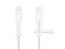 Delock Staubschutz für USB-C Stecker und Apple Lightning Stecker