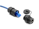 Delock Kupplung RJ45 Cat.6A mit Verschlusskappe 1 Stück