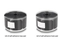 Delock Klettpad auf Rolle selbstklebend Schwarz, 5 m