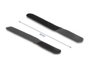 Delock Klettkabelbinder Schwarz 180 mm x 20 mm, 10 Stück
