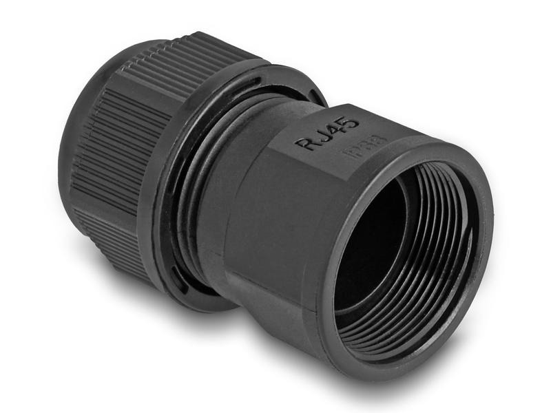 Delock Durchführungskupplung für RJ45, IP67 1 Stück