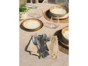 Arthur Krupp Speise-Service Shade Earth 12 Stück, Braun/Weiss