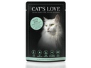Cat's Love Nassfutter Adult Pute, 12 x 85 g
