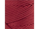 Creativ Company Baumwollgarn Macramé Kordel Rot