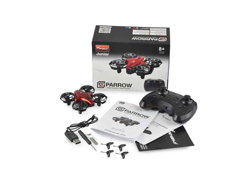 Amewi Multikopter Sparrow, Rot, RTF