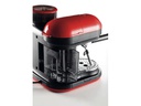 Ariete Portionskaffeemaschine MODERNA Rot/Schwarz