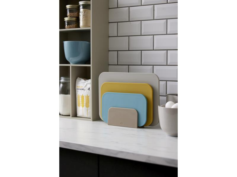 Rosti Schneidebrett-Set Choptima 3-teilig, Blaugrün/Beige/Gelb