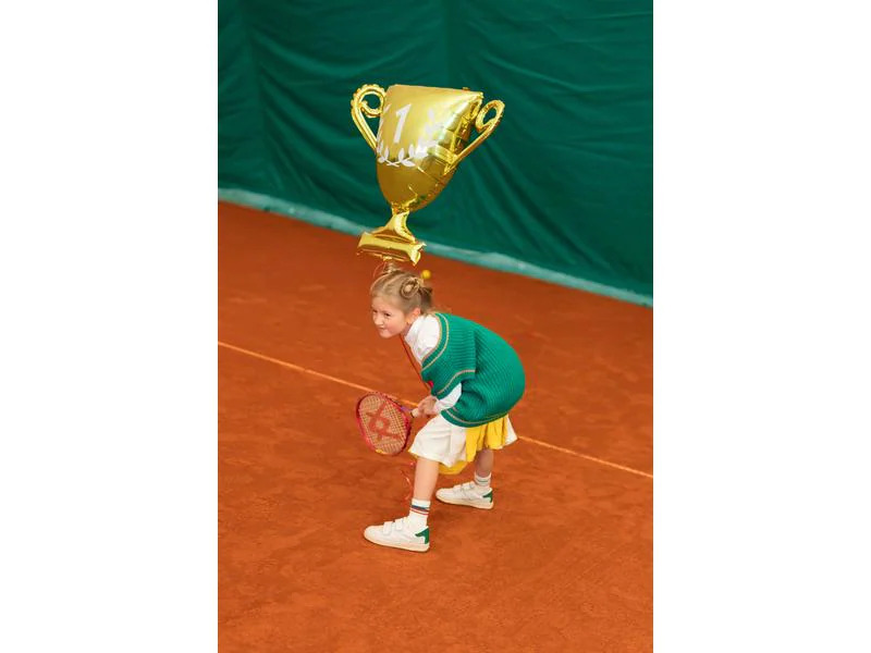 Partydeco Folienballon Pokal 64 x 61 cm, Gold