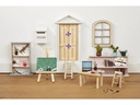 HobbyFun Mini-Utensilien Bücher 4 cm