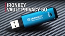 Kingston USB-Stick IronKey Vault Privacy 50C 64 GB