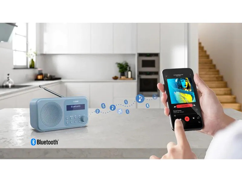 Sharp DAB+ Radio DR-P420 – Blau