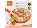 Viga Spiel-Lebensmittel Spielpizza aus Holz