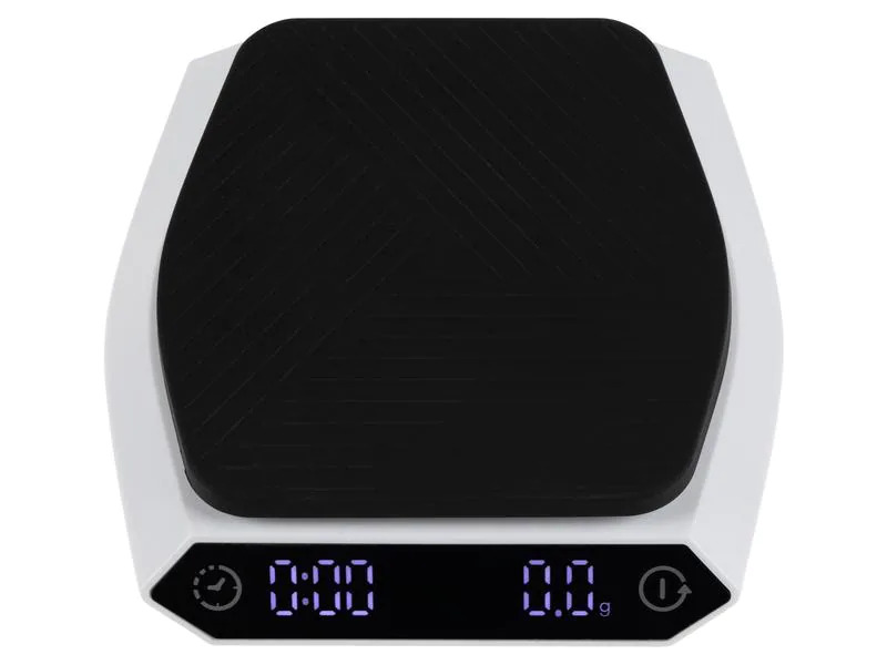 FURBER Kaffeewaage Hexado 2 Weiss