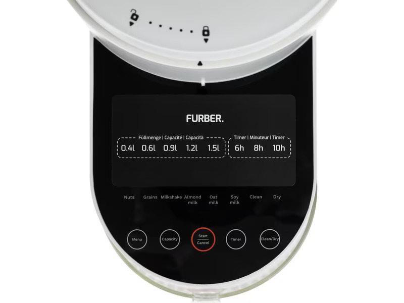 FURBER Pflanzenmilchmaschine Vega Advanced 1.5 L