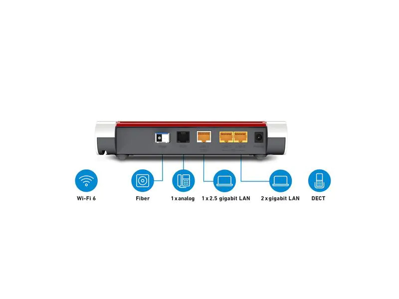 AVM FTTH-Router FRITZ!Box 5530 Fiber mit XGS-PON SFP