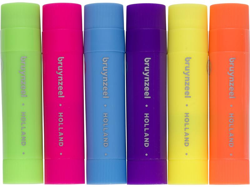 Bruynzeel Posterfarbe Neon 6 Stück