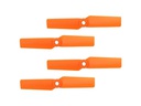 OMPHobby Heckrotorblätter Orange 4 Stück M1 Evo