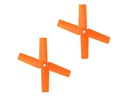 OMPHobby Heckrotorblätter Orange 4 Stück M1 Evo