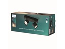Philips Aufbauspot Star, 2 x 4.5W, 2700K, Schwarz