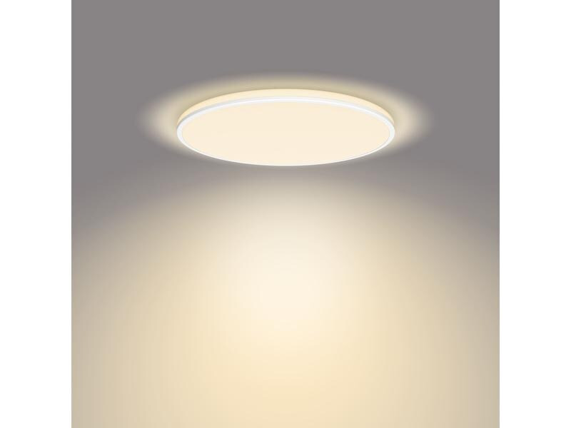 Philips Deckenleuchte Ozziet CL570, Ø 40 cm, 22W, 2700K, Weiss