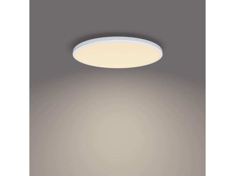 Philips Deckenleuchte Ozziet CL570, Ø 40 cm, 22W, 2700K, Weiss