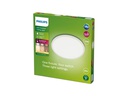 Philips Deckenleuchte Superslim CL550, Ø 25 cm, 15W, 2700K, Weiss